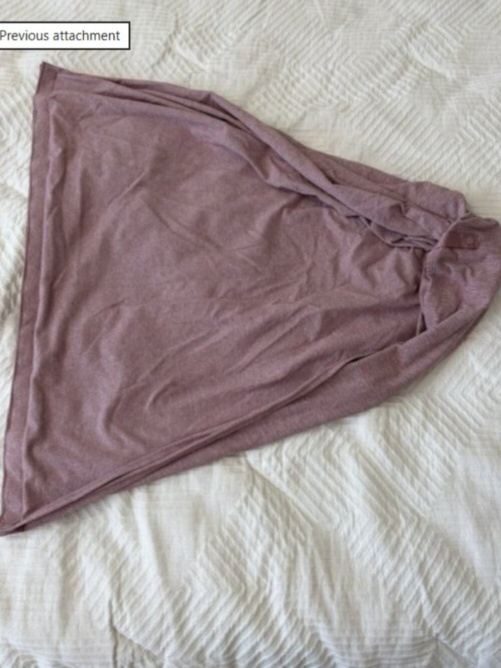 Lululemon Vinyasa Scarf | Mauve / Dusty Rose | Multi-Way Wrap | One Size